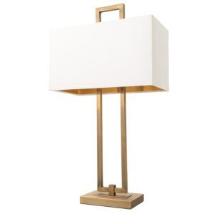 Danby Antique Brass Finish Table Lamp
