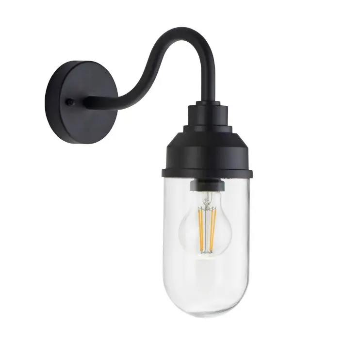 Uro Wall Light Textured Black Uro Wall Light Textured Black