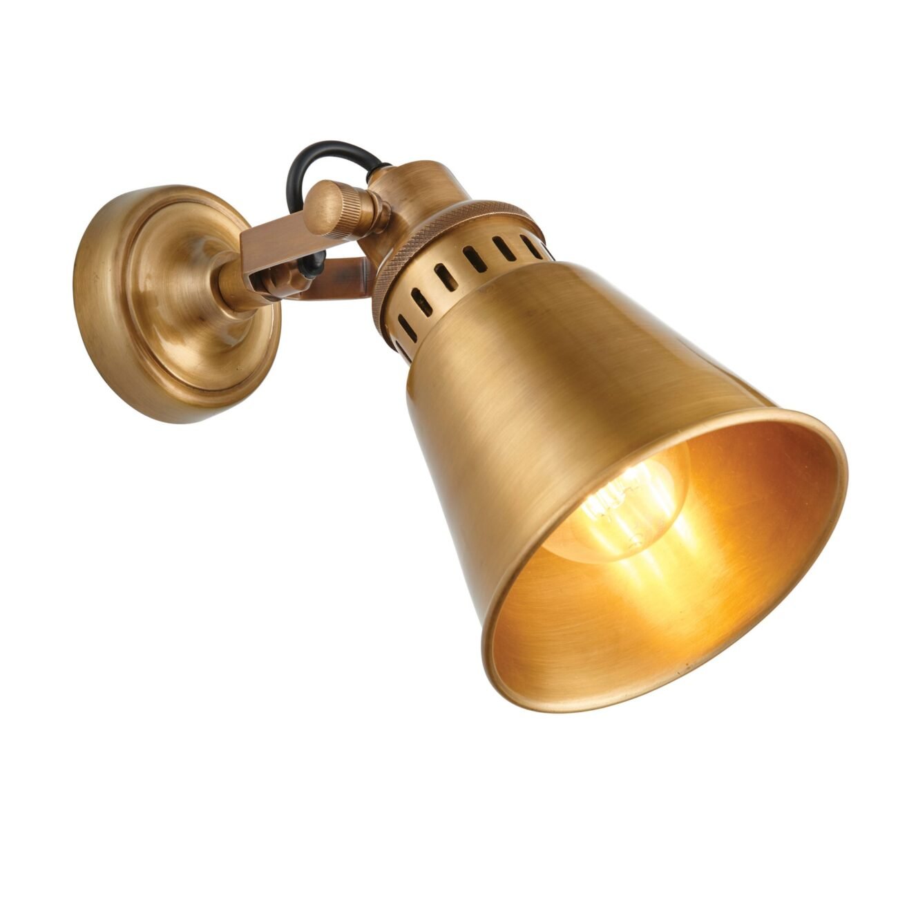 Elmslie Wall Light Antique Brass