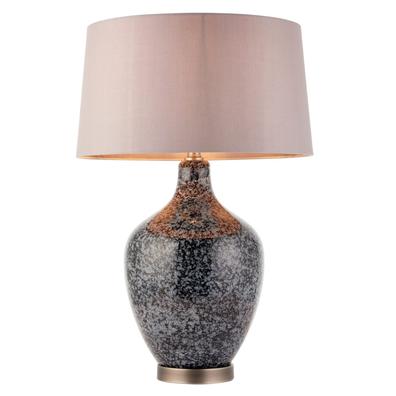 Lisa Table Lamp Grey Black