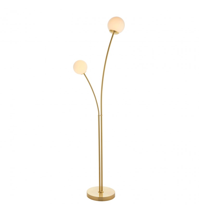 Bloom Floor Lamp Lamps, Danby Floor Lamp In Antique Brass Finish