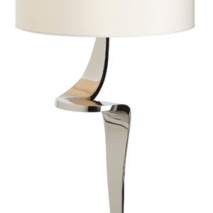 Enzo Nickel Finish Table Lamp (L)