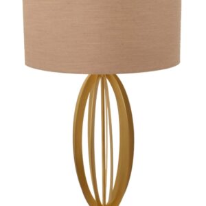 Olive Pale Gold Finish Table Lamp