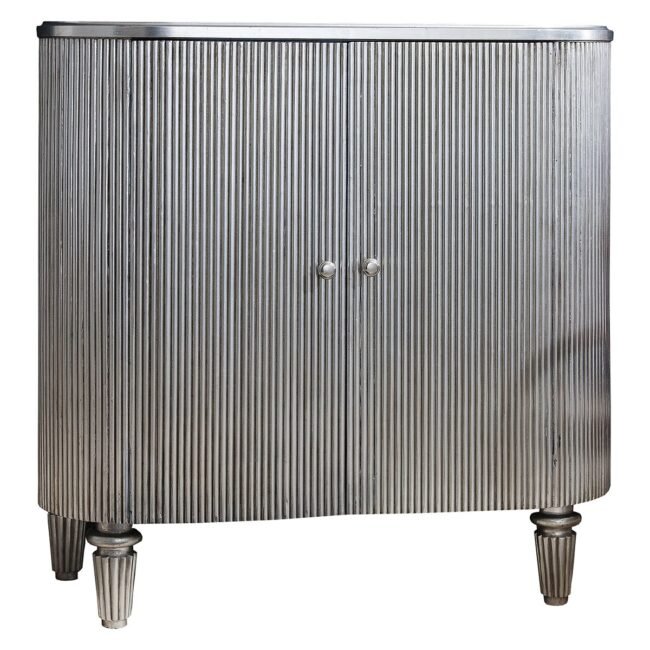 Ives Drinks Cabinet Silver