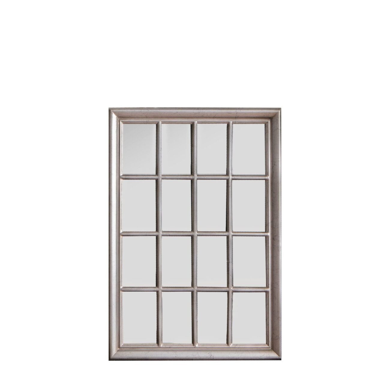 Aburn Mirror Antique Silver