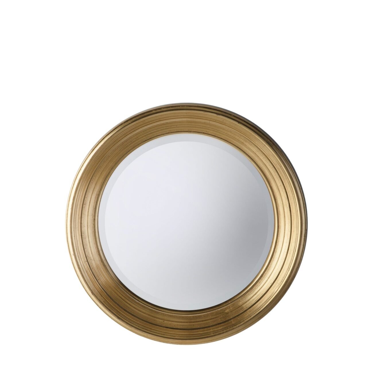 Clangdon Round Mirror Gold