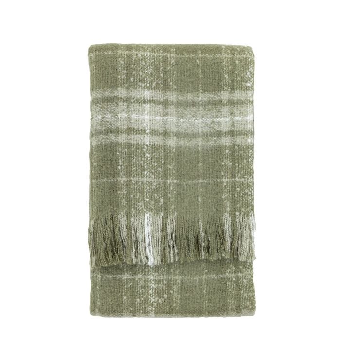 Cheque Faux Mohair Throw Cheque Faux Mohair Throw