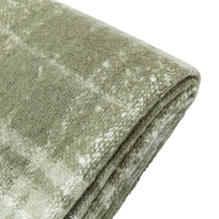 Cheque Faux Mohair Throw Cheque Faux Mohair Throw