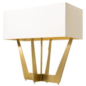 Carretto Pale Gold Finish Table Lamp