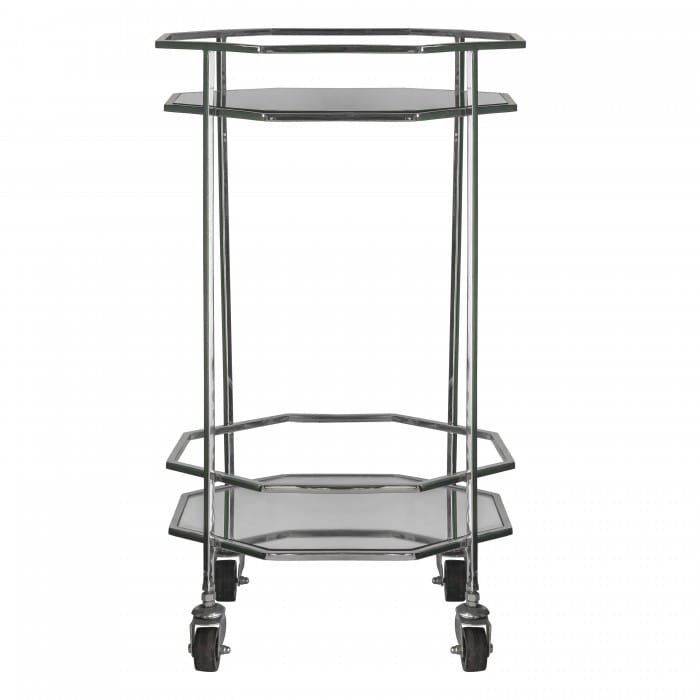 Wide Kitchen Trolley With Granite Top Drink trollies, LIVING ROOM