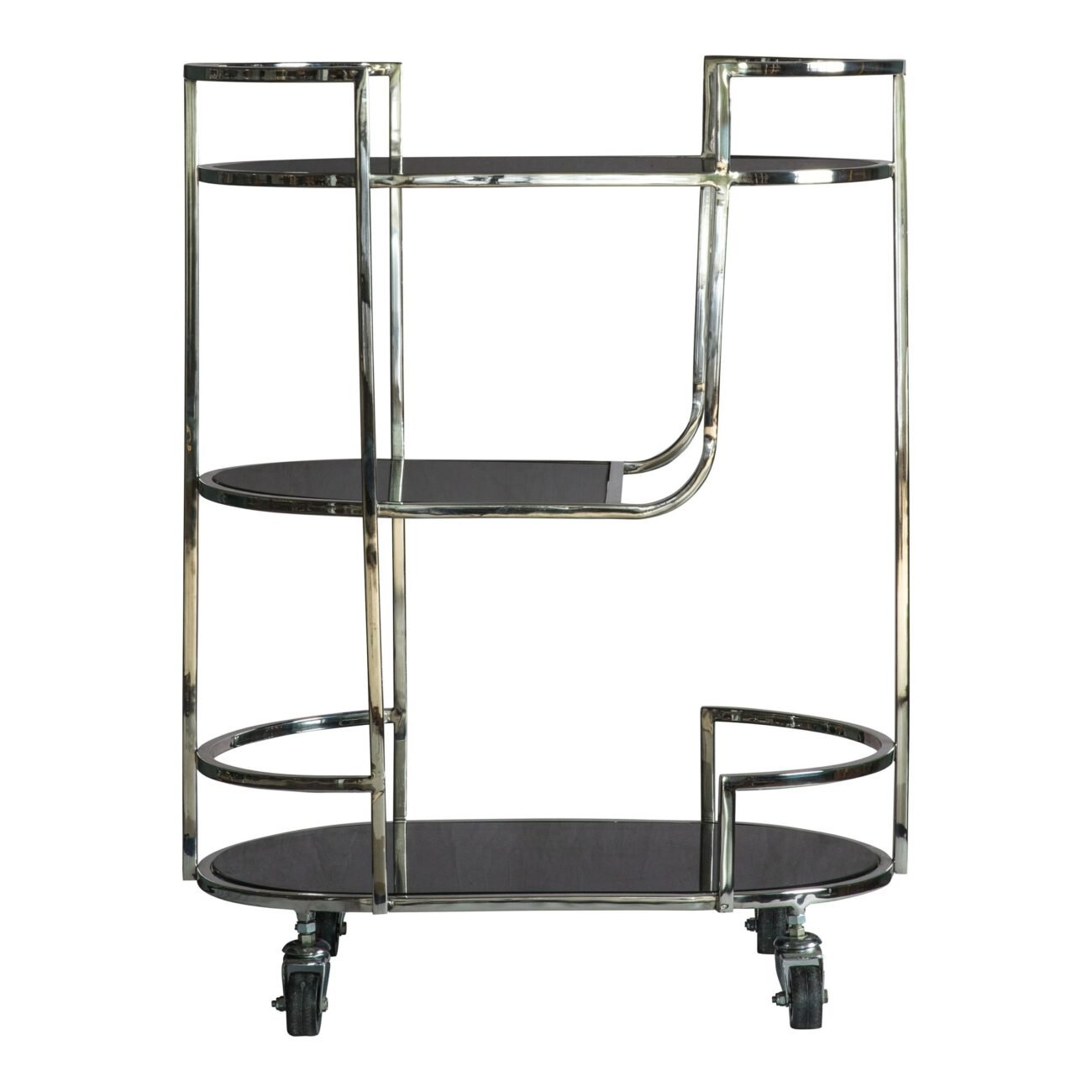 Beau Drinks Trolley Silver