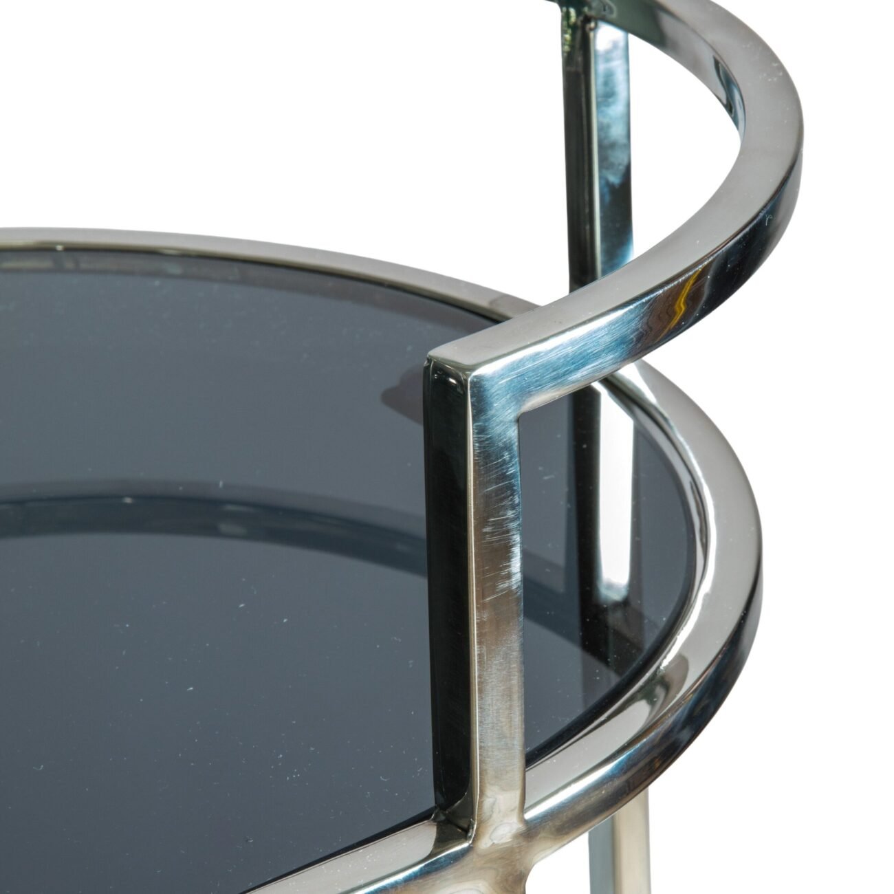 Beau Drinks Trolley Silver