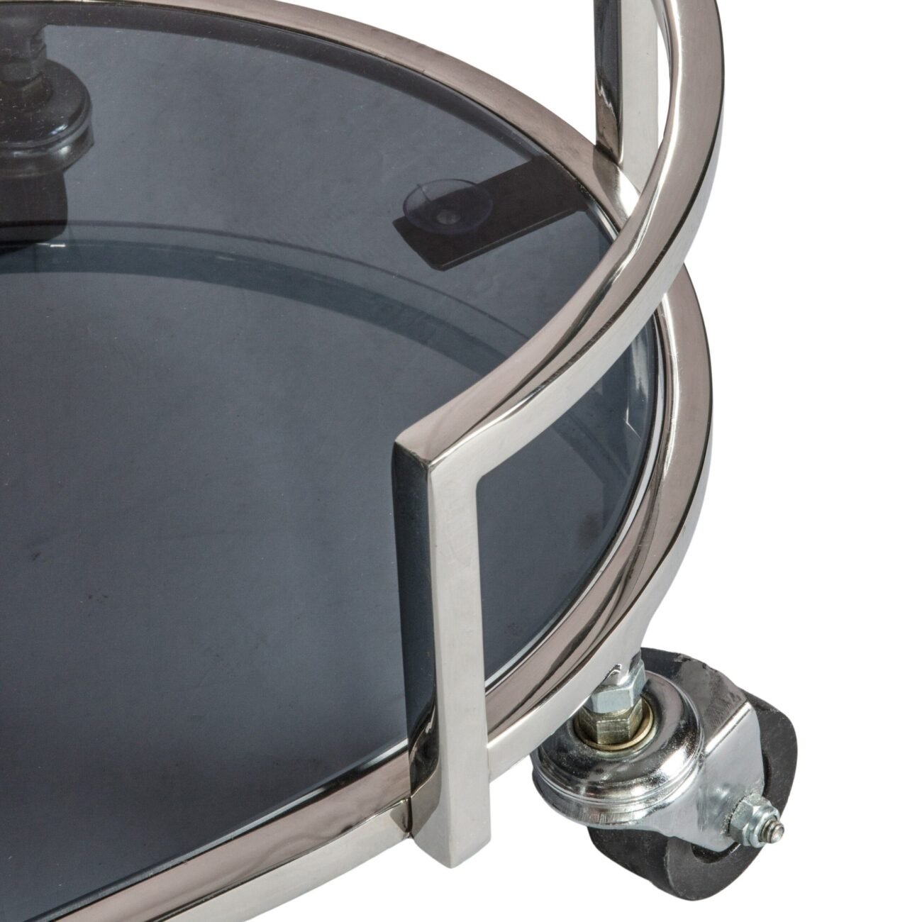 Beau Drinks Trolley Silver