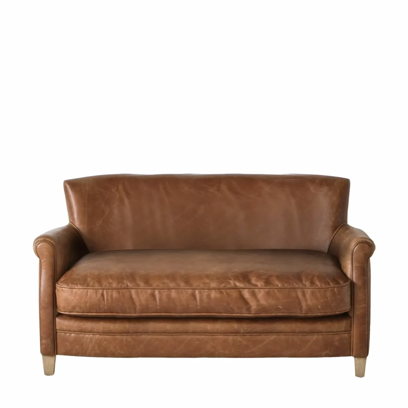 Mr. Wellington Sofa Vintage Brown Leather