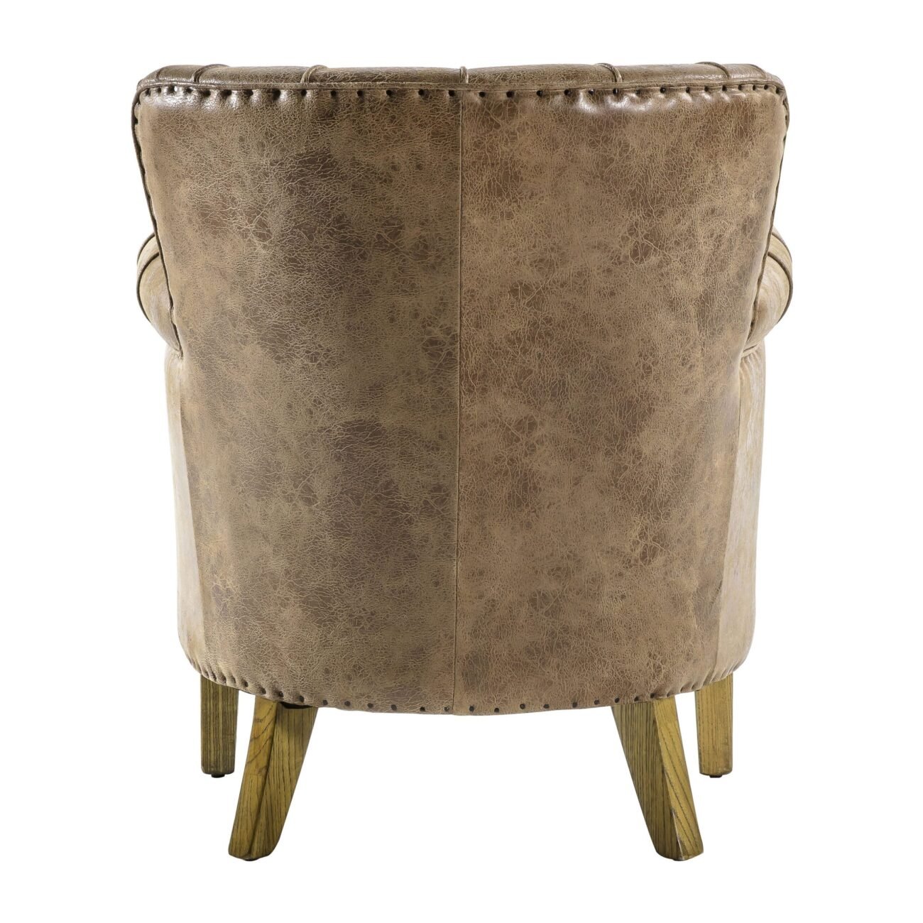 Hick Armchair Brown Leather