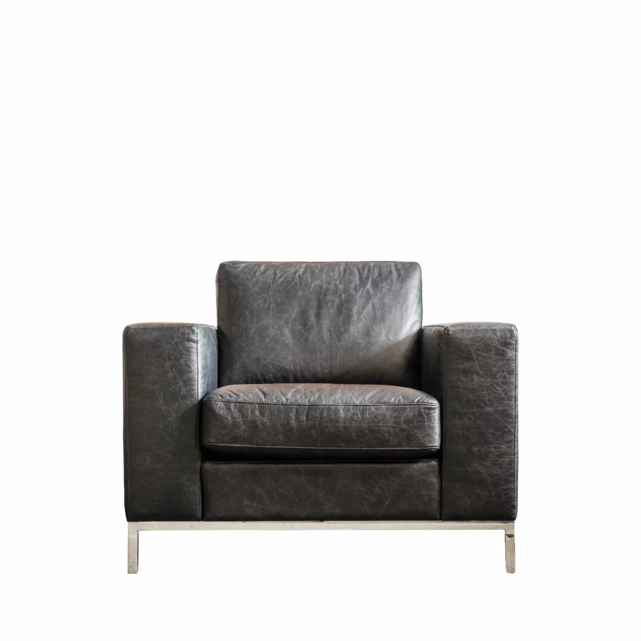 Onielle Armchair Black Leather Onielle Armchair Black Leather
