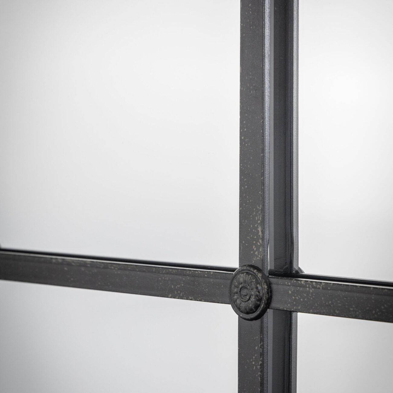 Borough Round Mirror Black Borough Round Mirror Black