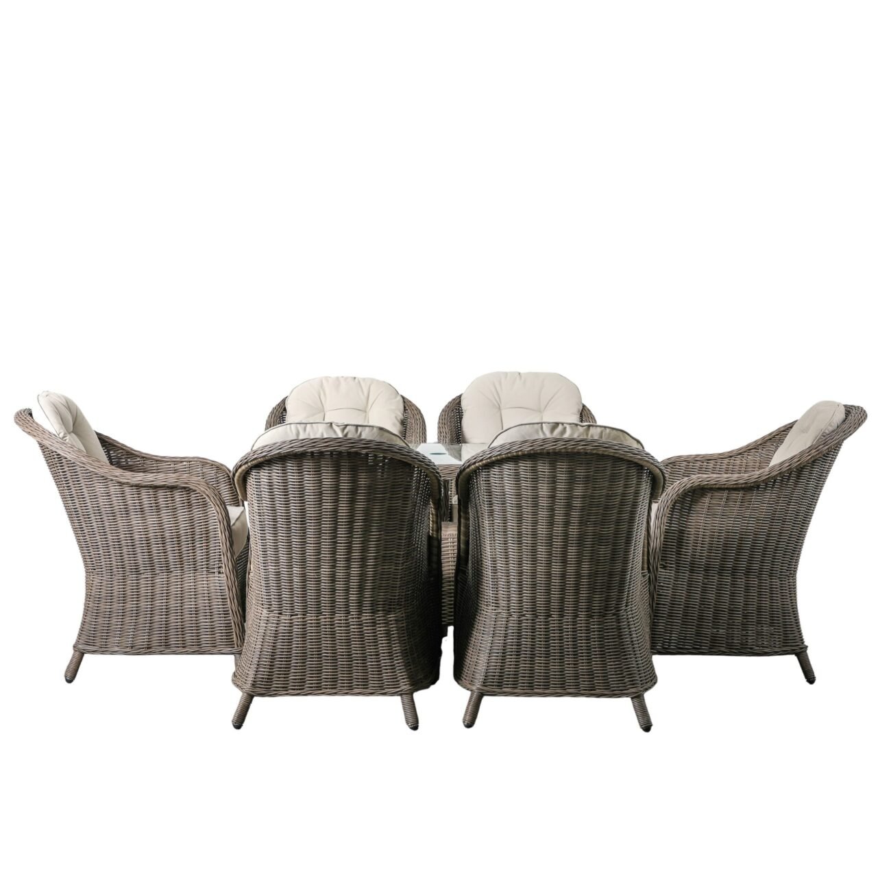 Overa 6 Seat Dining Set Natural