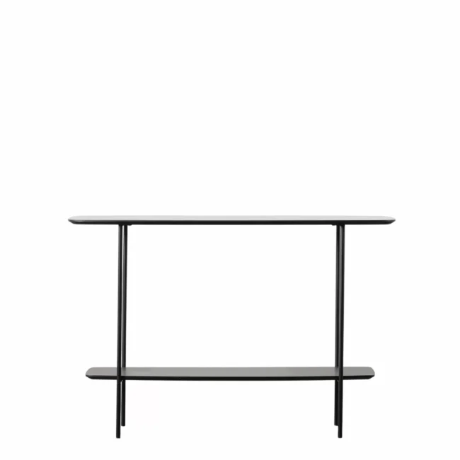 Udworth Console Table Black Marble