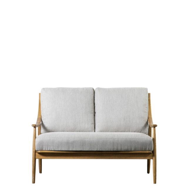 Elite 2 Seater Sofa Dark Natural Linen