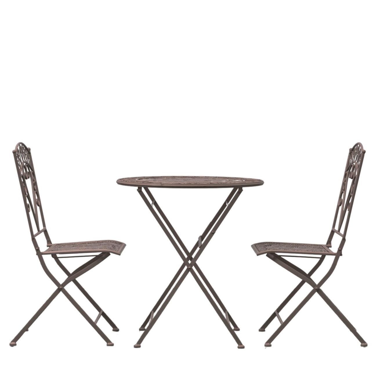 Indisi 2 Seater Bistro Set Noir Indisi 2 Seater Bistro Set Noir