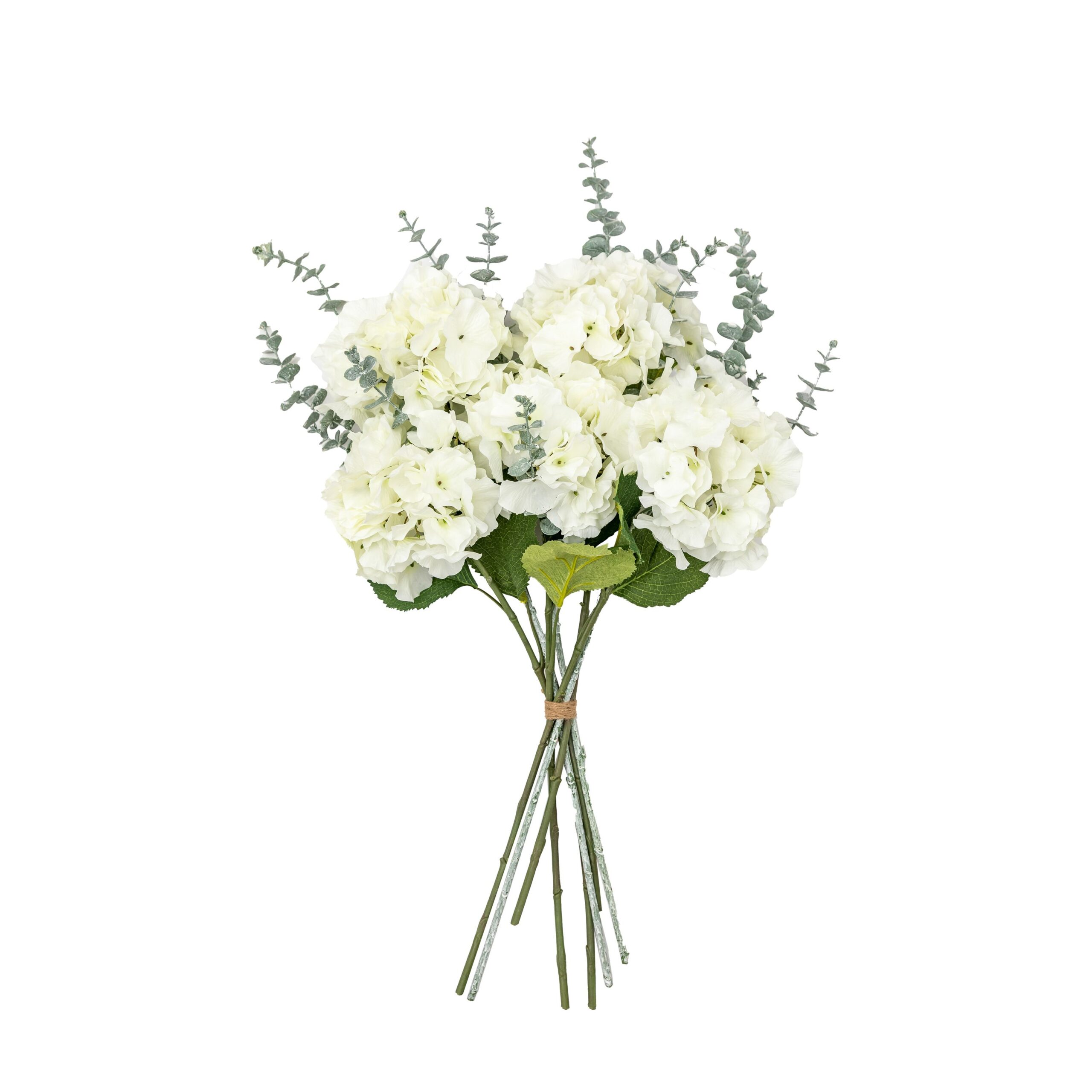 Hydrangea Arrangement White - Artificial Flowers and Plants | Eclectic ...