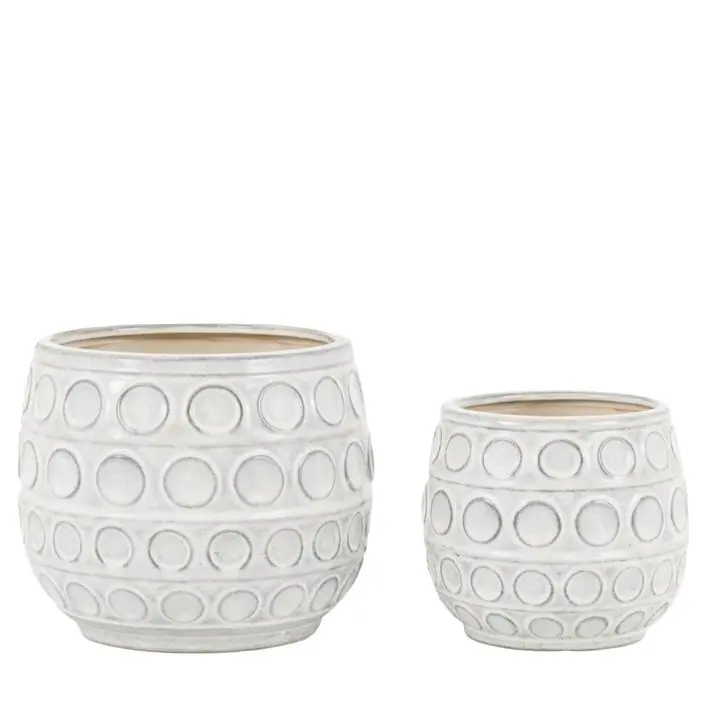 Sama Dotted Planter Set of 2 Sama Dotted Planter Set of 2
