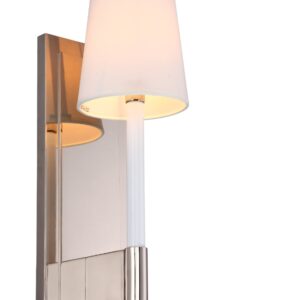 Tallis Nickel Finish Wall Lamp