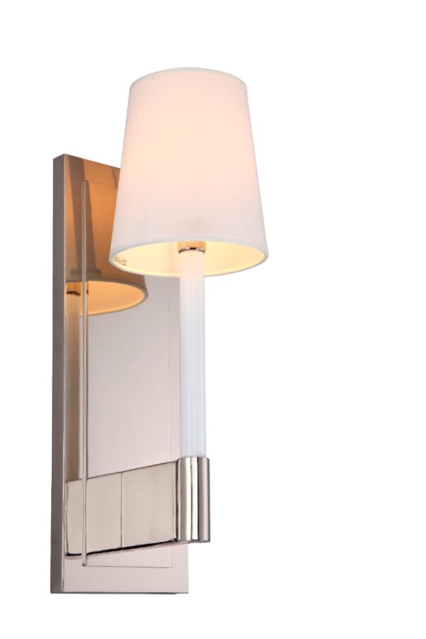 Tallis Nickel Finish Wall Lamp