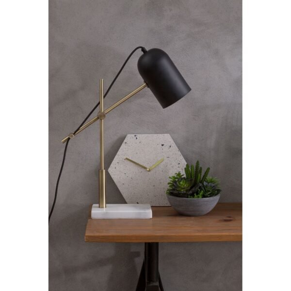 Kie Pine Wood And Iron Console Table - Image 4