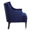 Orpinghton Blue Velvet Chair - Image 3