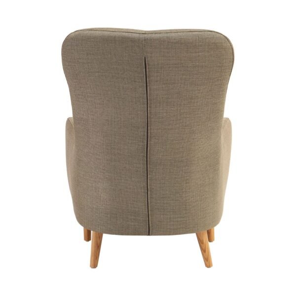 Alnwick Mink Fabric Chair - Image 4