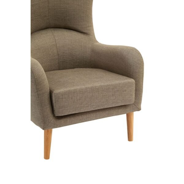 Alnwick Mink Fabric Chair - Image 6