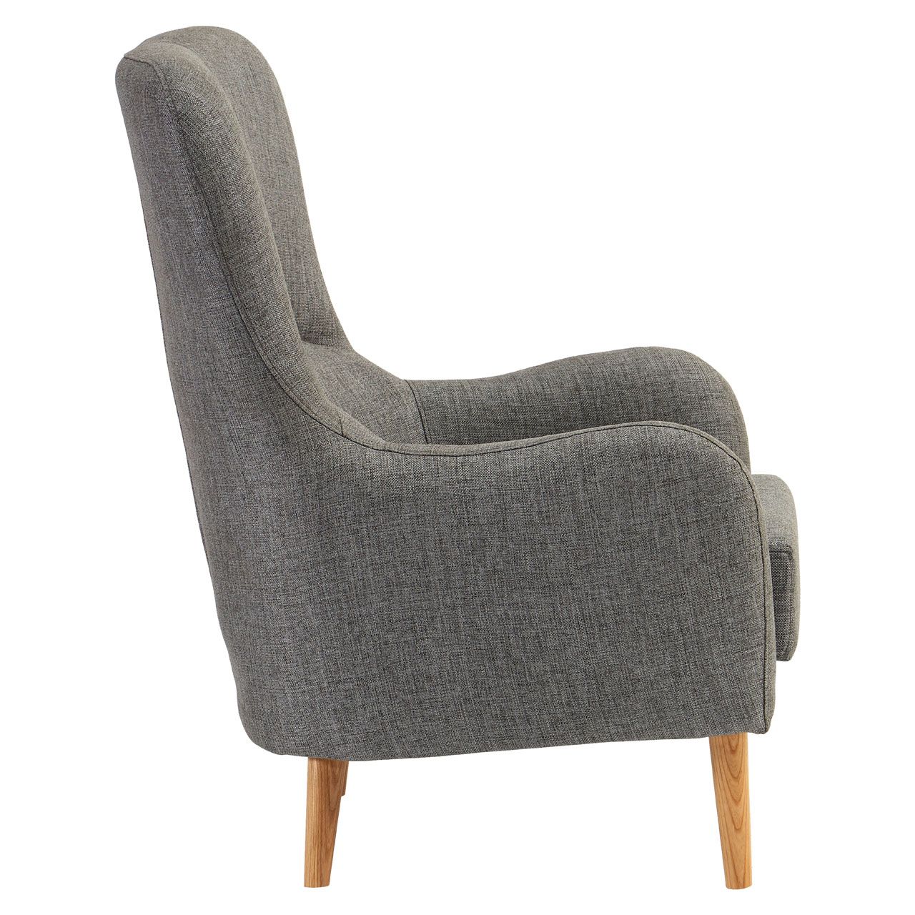 Kolding Chair With Ash Wood Legs - Chaises, Arm chairs & Occasional ...