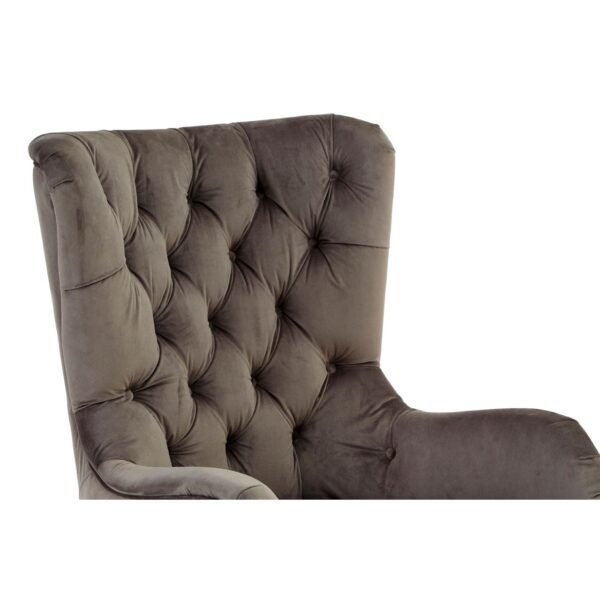 Aite Mink Fabric Armchair - Image 5