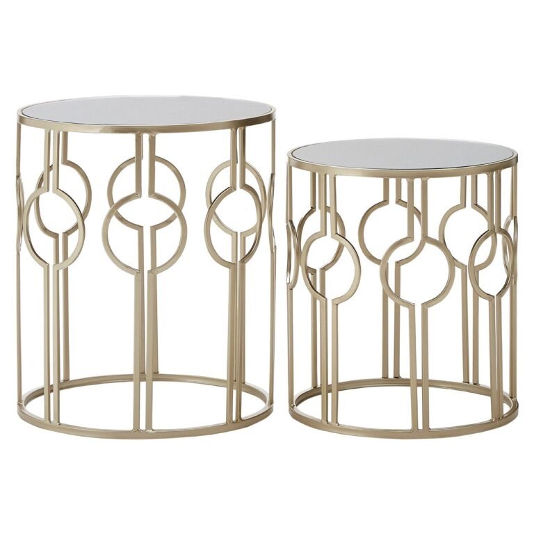 Avery Circle Design Champagne Tables
