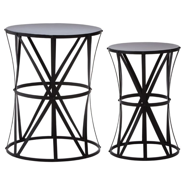 Avery Cross Design Black Tables