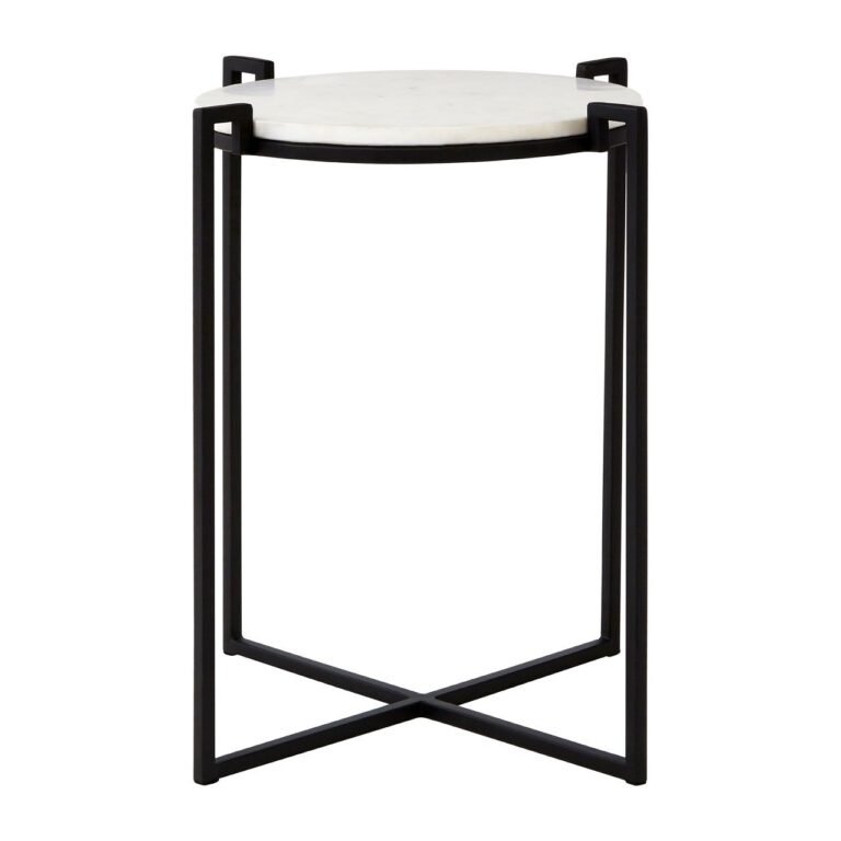 Gaic Black Cross Legged Side Table