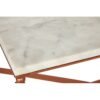 Tiston White Marble Top Coffee Table - Image 4