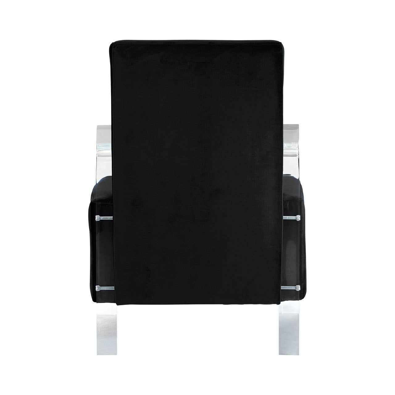 Laurence Black Velvet Chair Laurence Black Velvet Chair