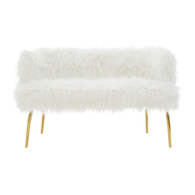 Laurence Natural Fur Effect Sofa