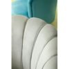 Stratif Grey Velvet Chair With Gold Wood Legs - Image 10