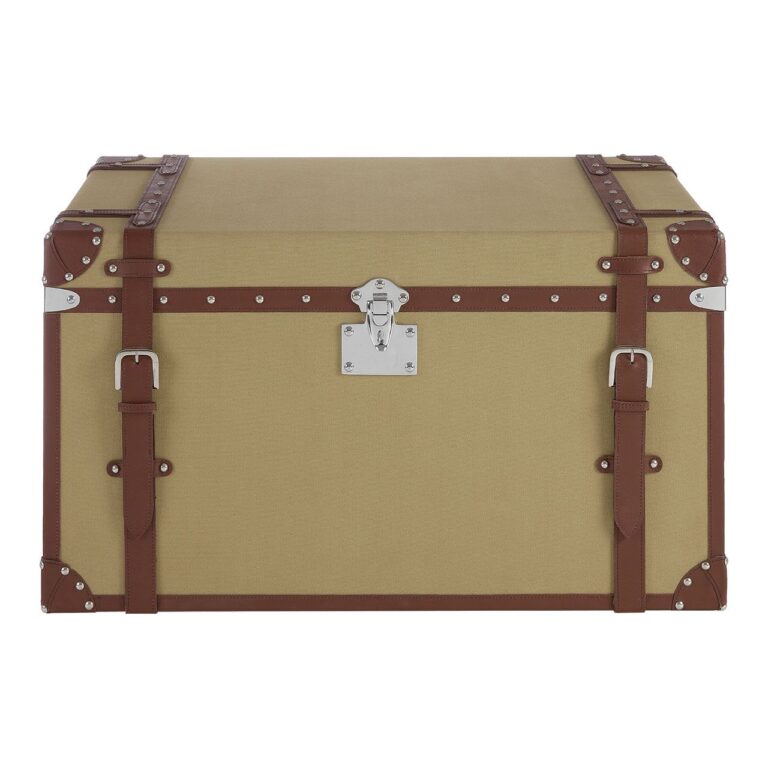 Oletta Large Canvas Storage Trunk