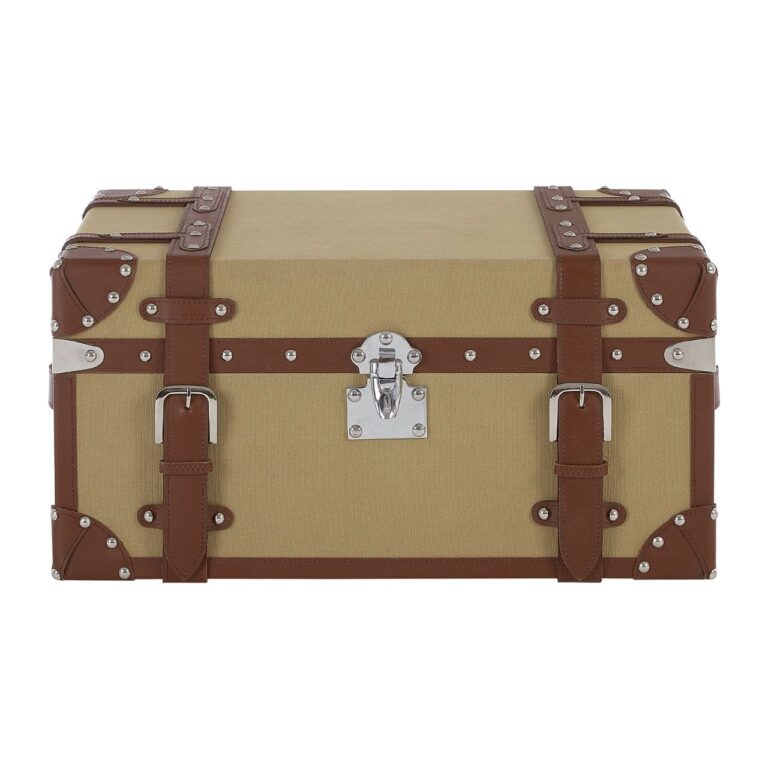 Oletta Small Canvas Storage Trunk