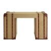 Oletta Leather Trim Canvas Desk - Image 4