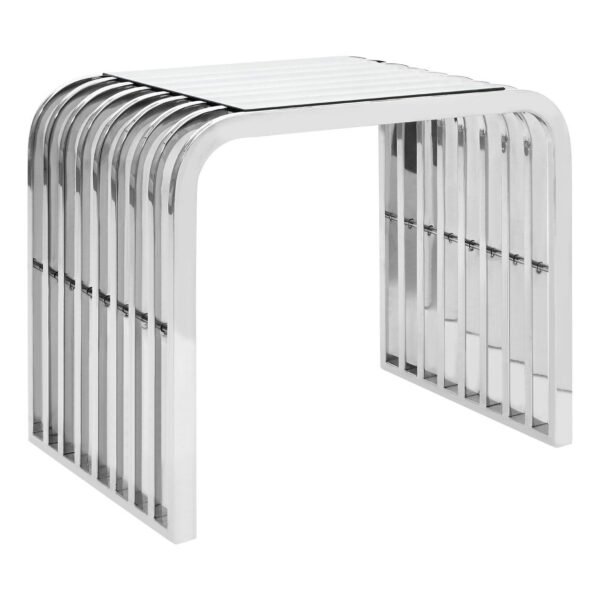 Aiste Slatted End Table - Image 2