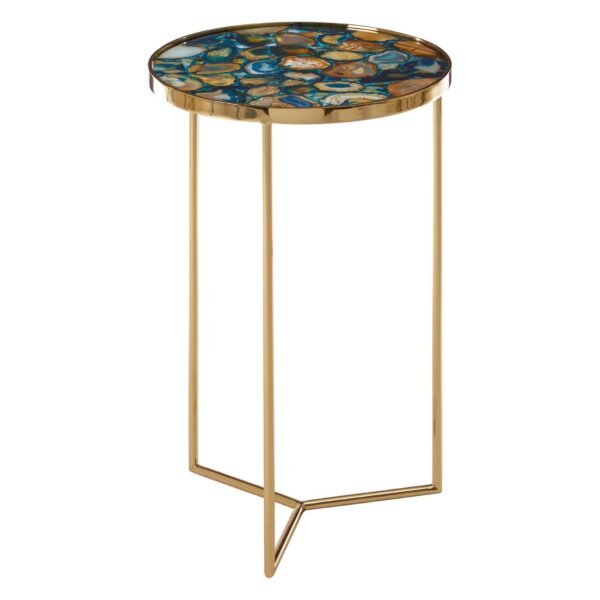 Ridge Blue Agate Table