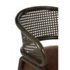 Olv Foundry Brown Faux Leather / Iron Chair - Image 8