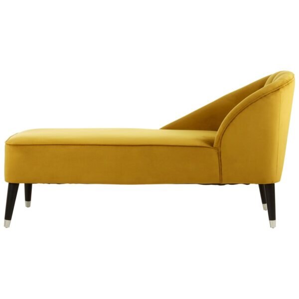 Oucit Dijon Velvet Chaise Longue