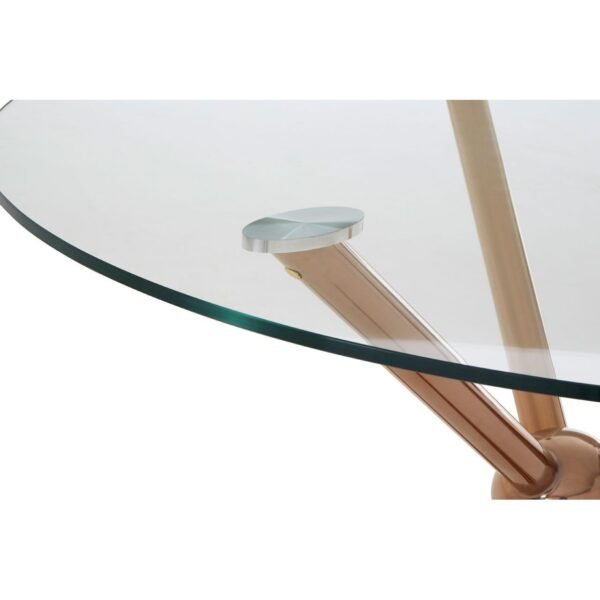 Eaia Round / Rose Gold Coffee Table - Image 2